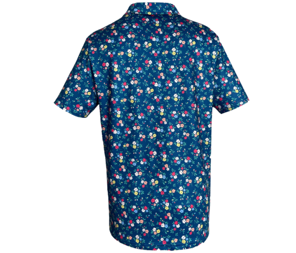 Mens Flower Power back